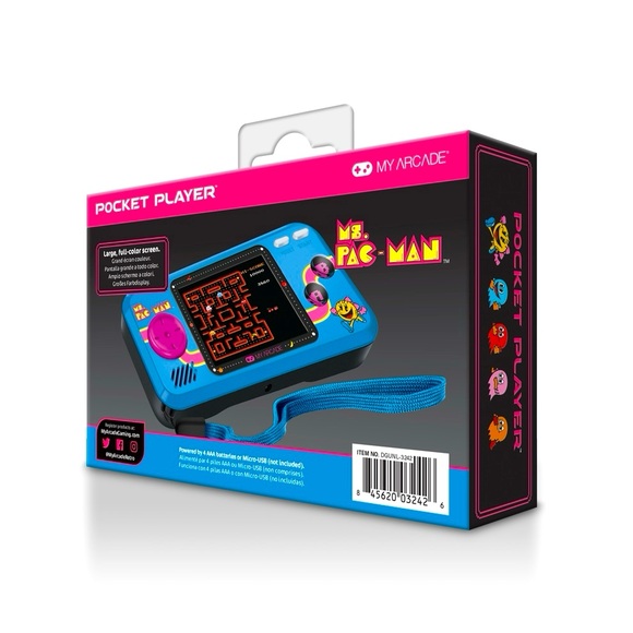 My Arcade Pocket Player Handheld Game Console: 3 Built In Games NEW!!! - Picture 2 of 8